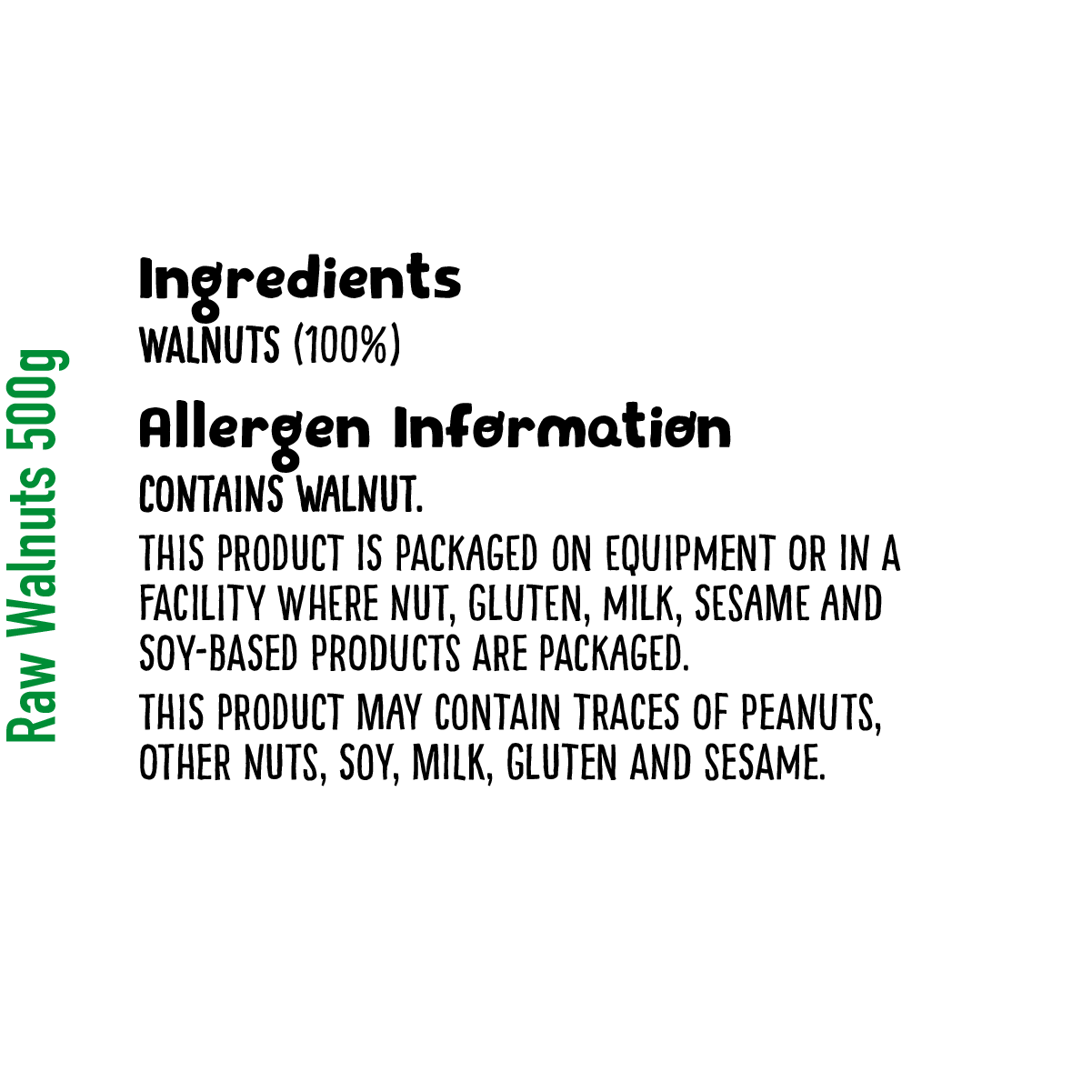 Raw Walnuts - 500g - Image 3