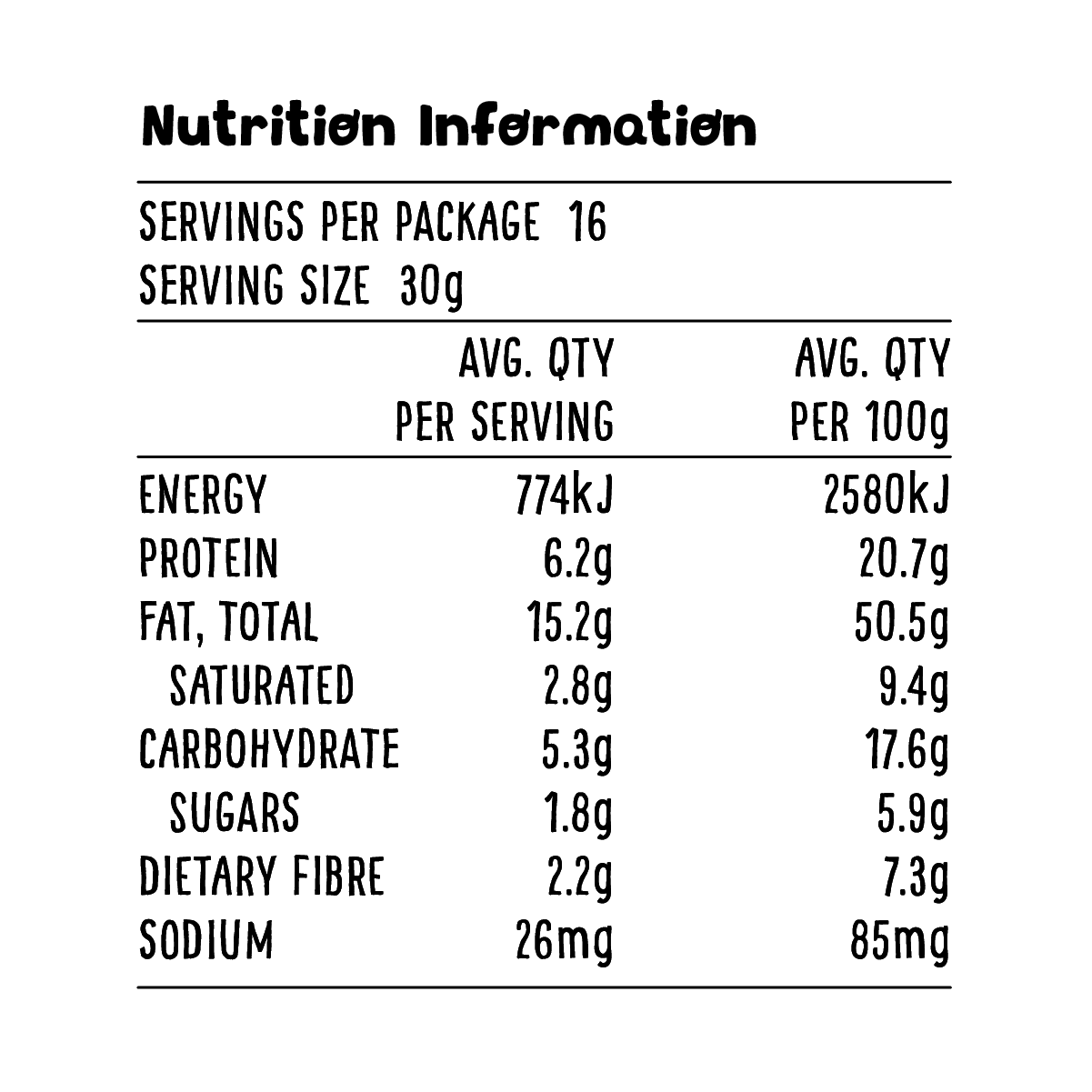 Roasted & Salted Cashews - 500g - Image 4