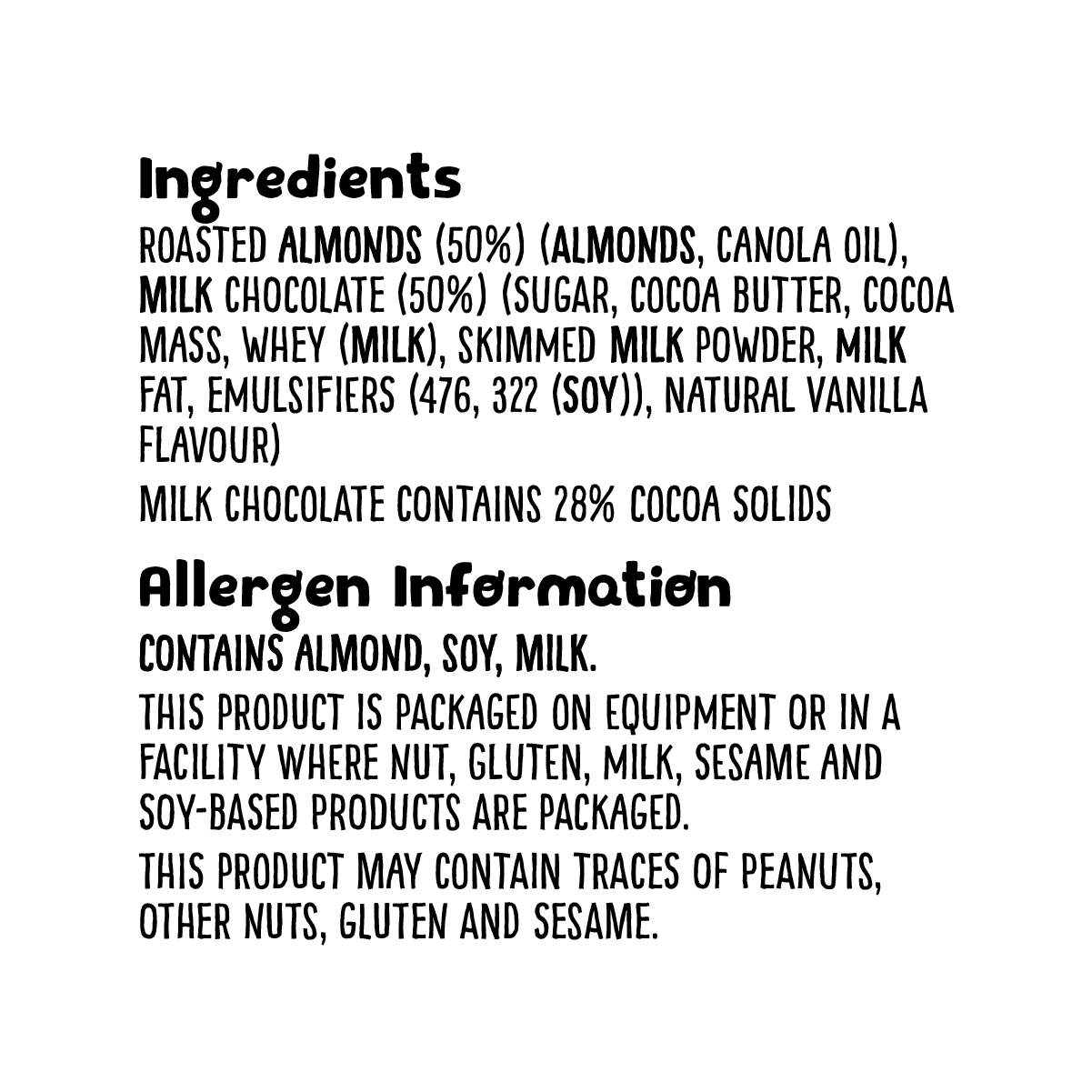 Multi-pack - Skinny Dipped Almonds Milk Chocolate - 5 x 22g - Image 3