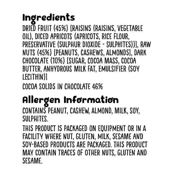 GRZ-NIP+Ingredients_GRZ_Bulk_Classic Scroggin 625g-Ingredients