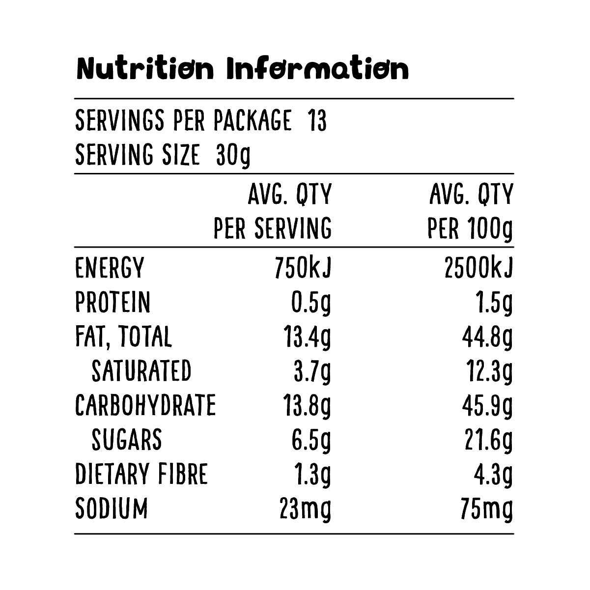 KINDA-LIKE-A White Choc Macadamia Cookie - 400g - Image 4