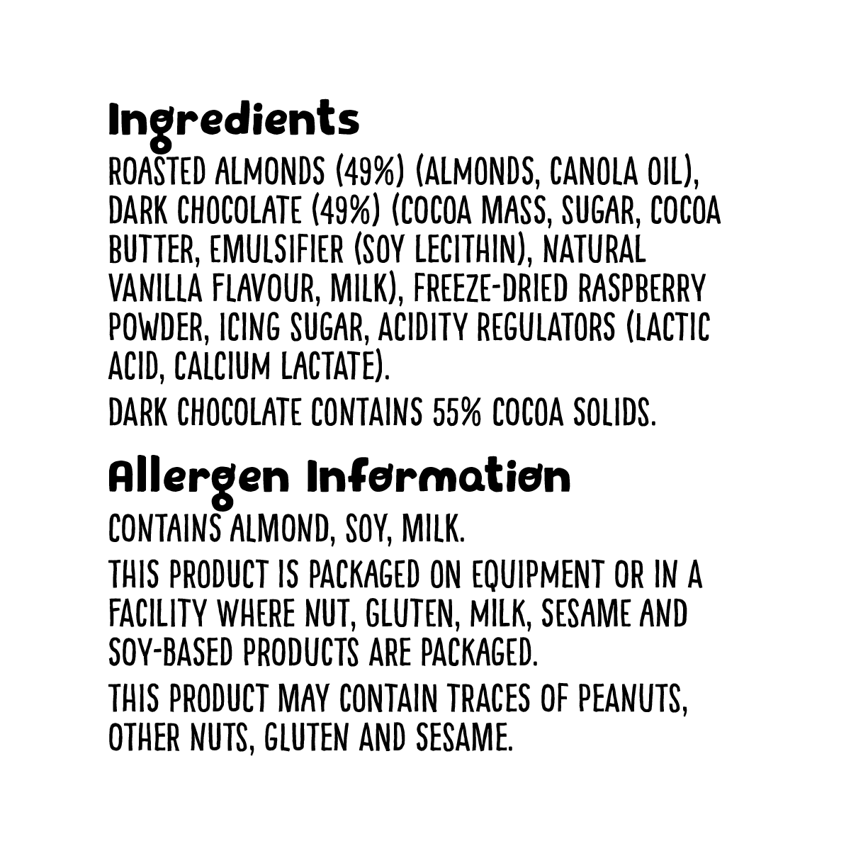 Multi-pack - Skinny Dipped Almonds Berry Dusted Dark Chocolate - 5 x 22g - Image 3