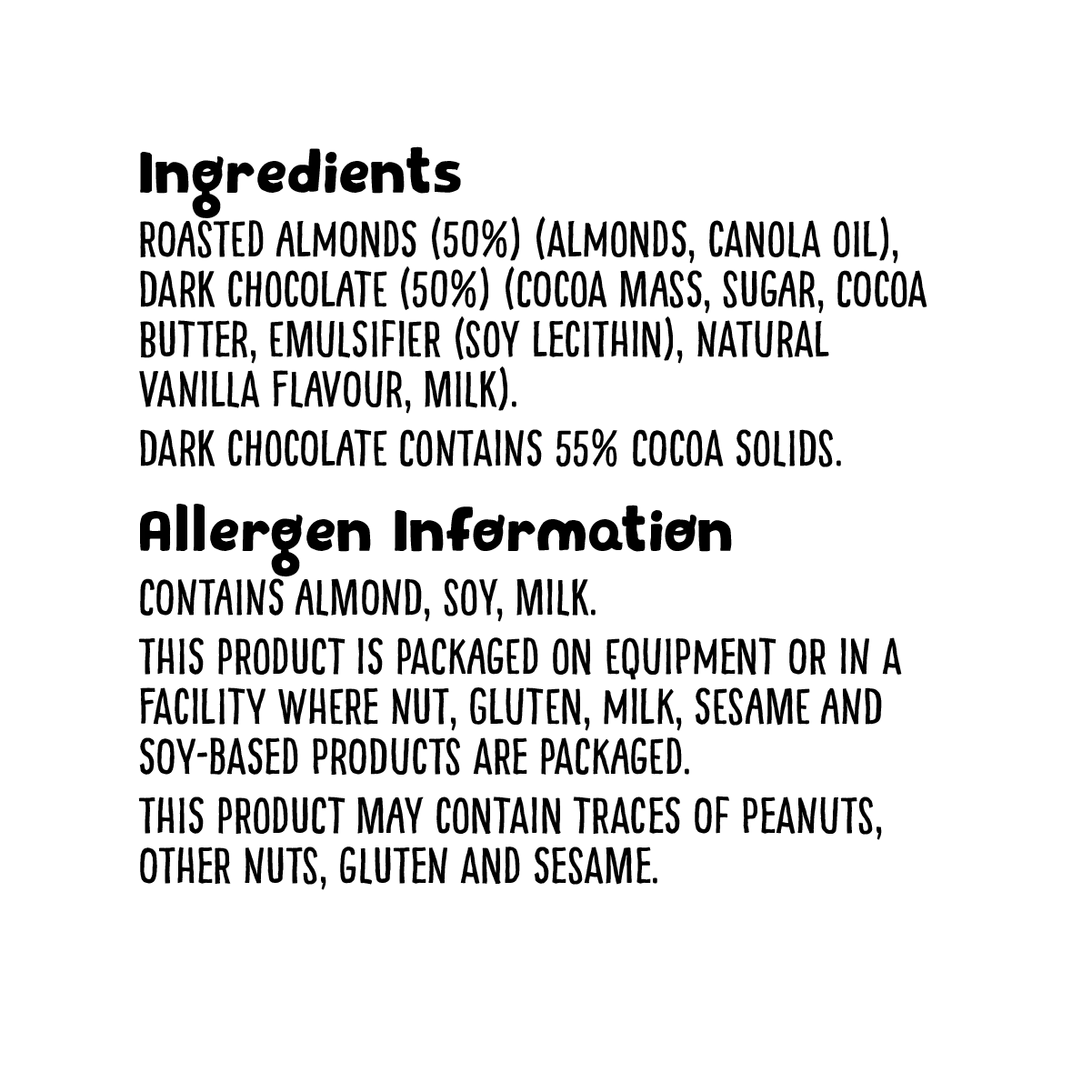 Multi-pack - Skinny Dipped Almonds Dark Chocolate - 5 x 22g - Image 3