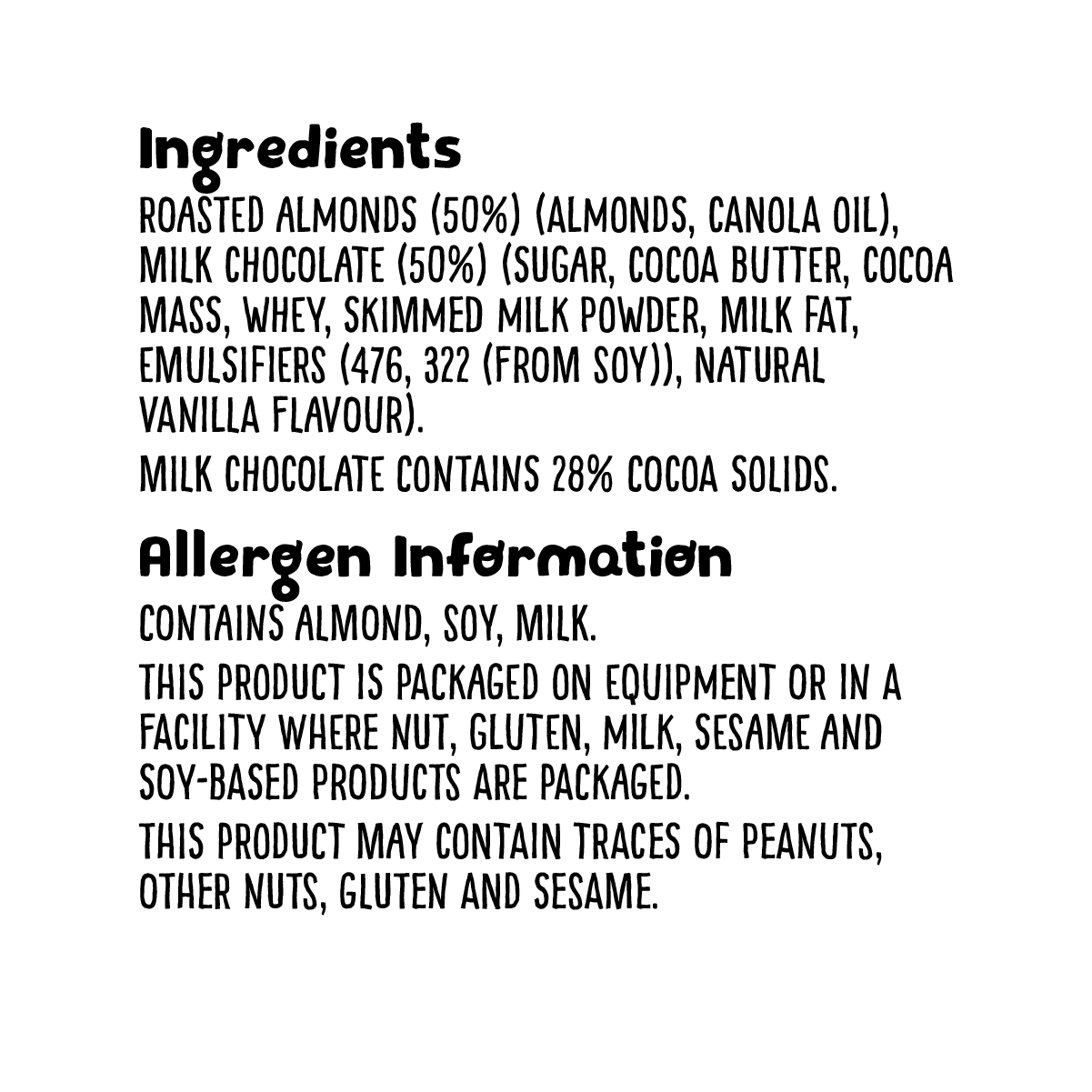 Skinny Dipped Almonds Milk Chocolate - 300g - Image 3