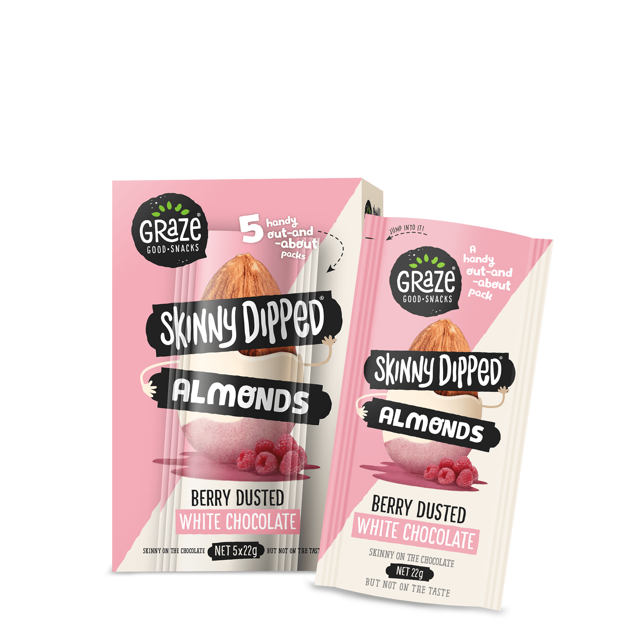 Grz shots berrydustedwhitechoc 5x22g 3d box+shot packrender nonnew 2025