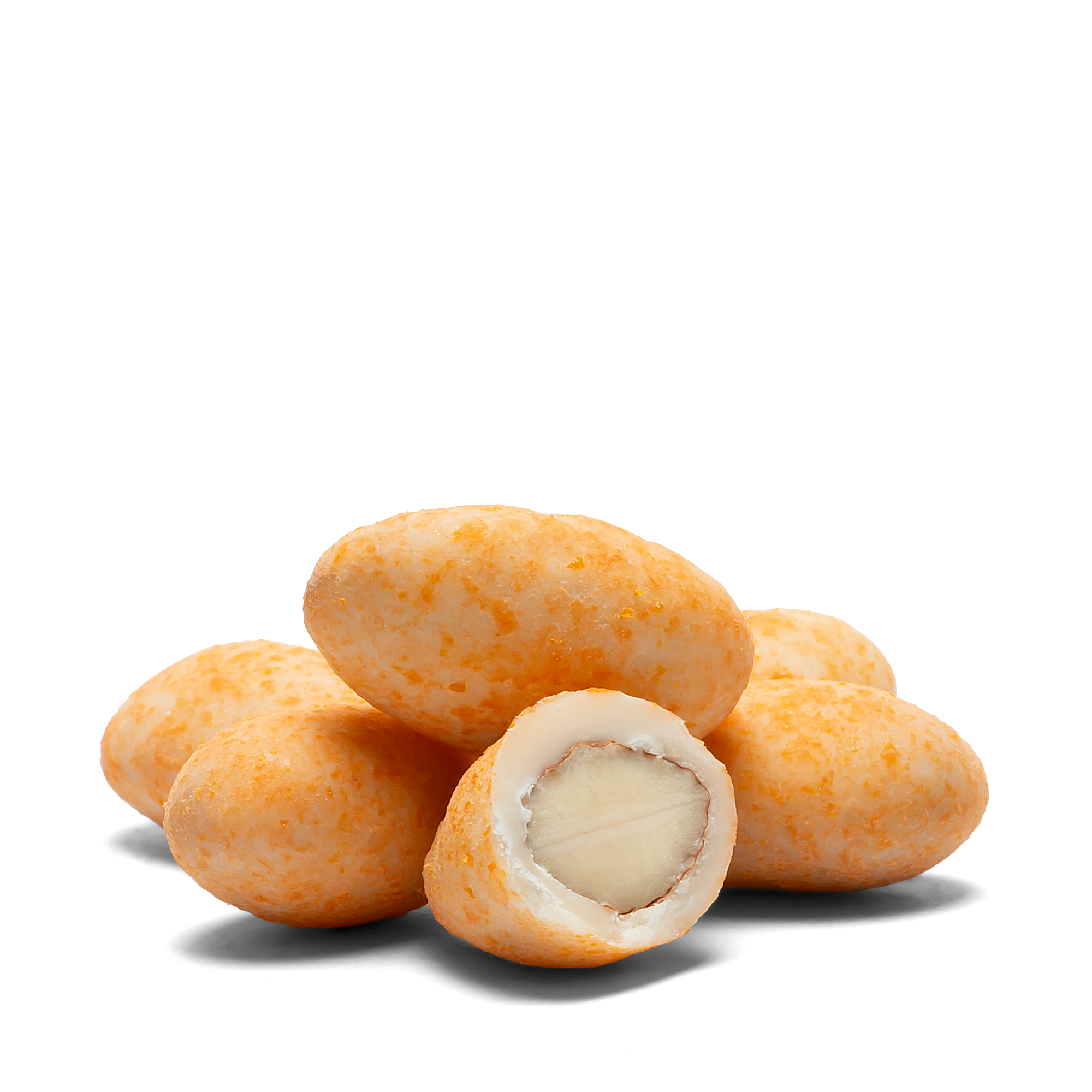 Grz skinnydipped almonds mangopassiondustedyoghurt pile