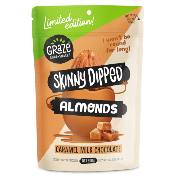 Skinny Dipped Almonds Berry Dusted Dark Chocolate - 300g - GRAZE