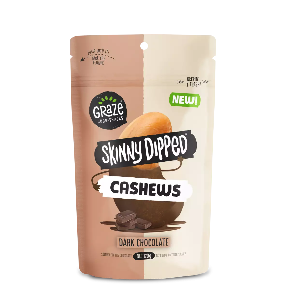 Skinny Dipped Almonds Dark Chocolate 300g GRAZE