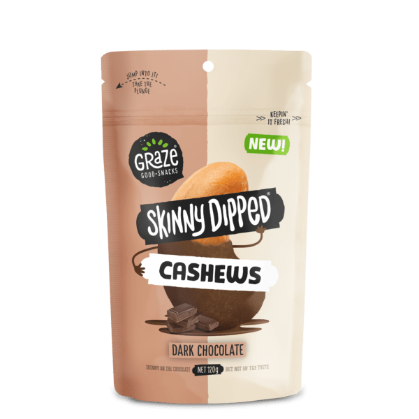 Skinny Dipped Cashews Dark Chocolate - 120g