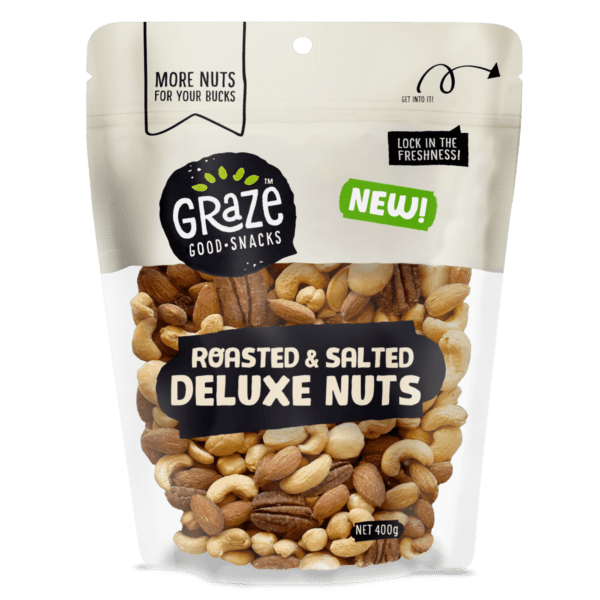 Roasted & Salted Deluxe Nuts - 400g