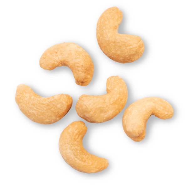 Roasted Unsalted Cashews - 500g
