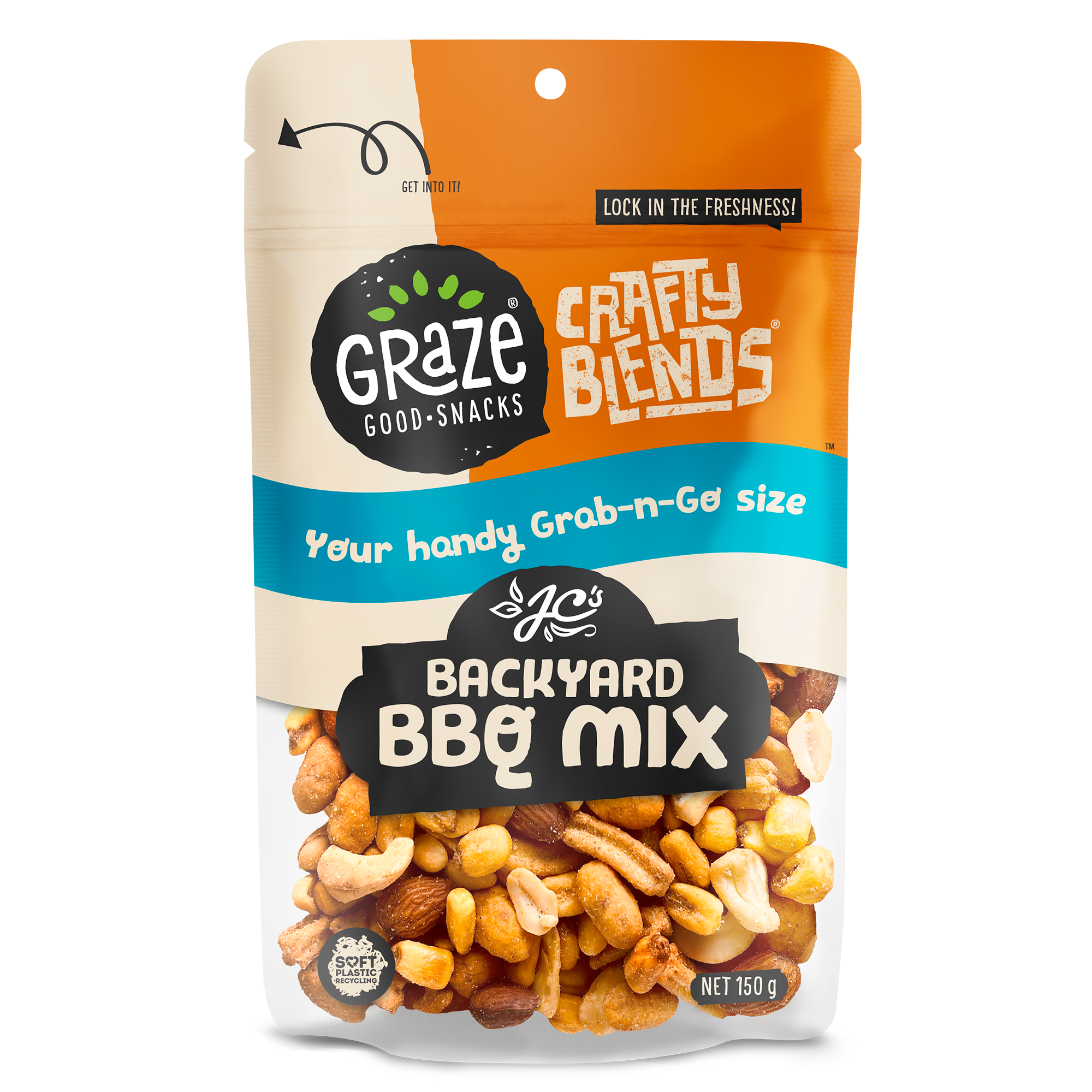 GRZ Grab n Go CraftyBlends BackyardBBQMix 150g