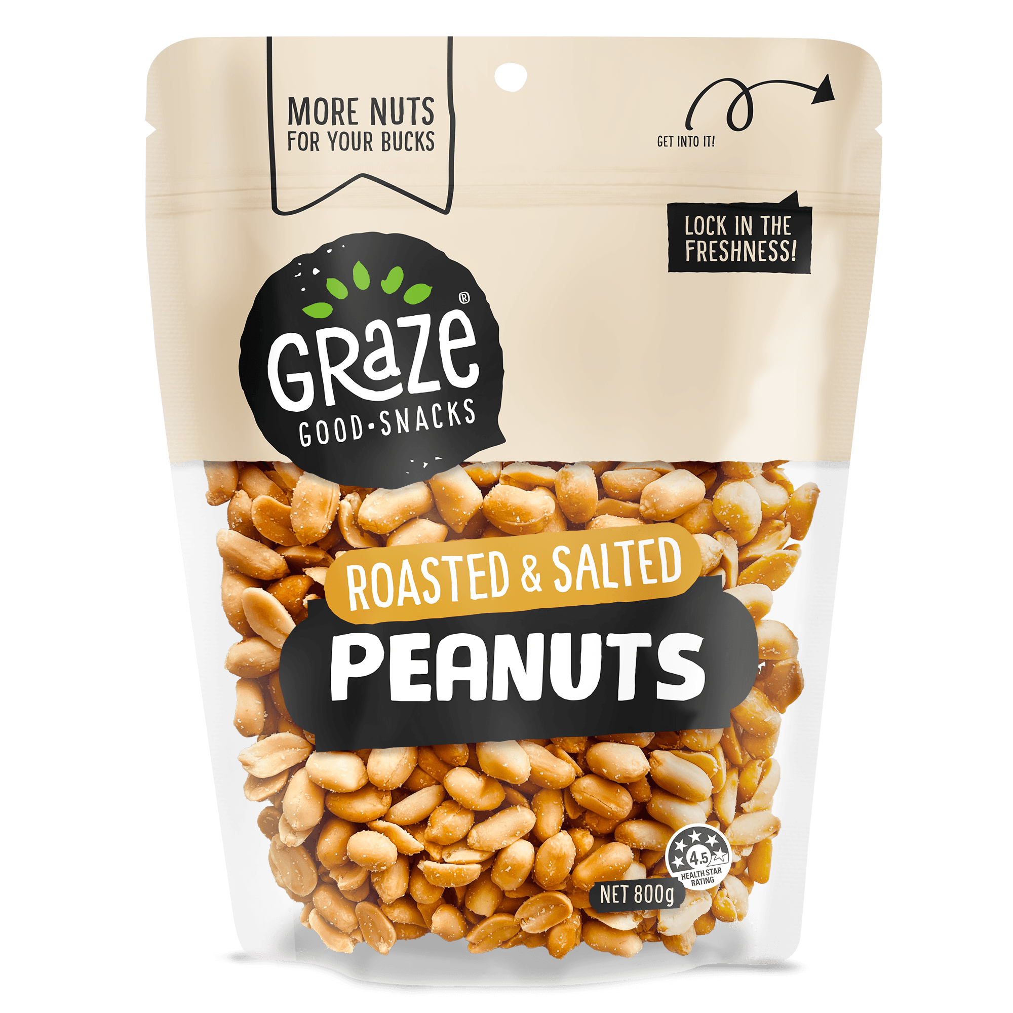 Grz N+m Roasted & Salted Peanuts 2022