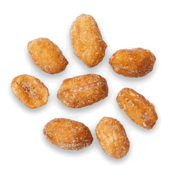Graze honey roasted peanuts with chilli&lime pile